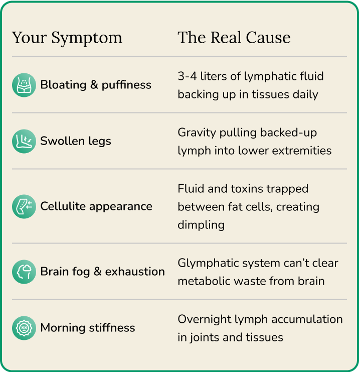 Vessel drainage explanation chart