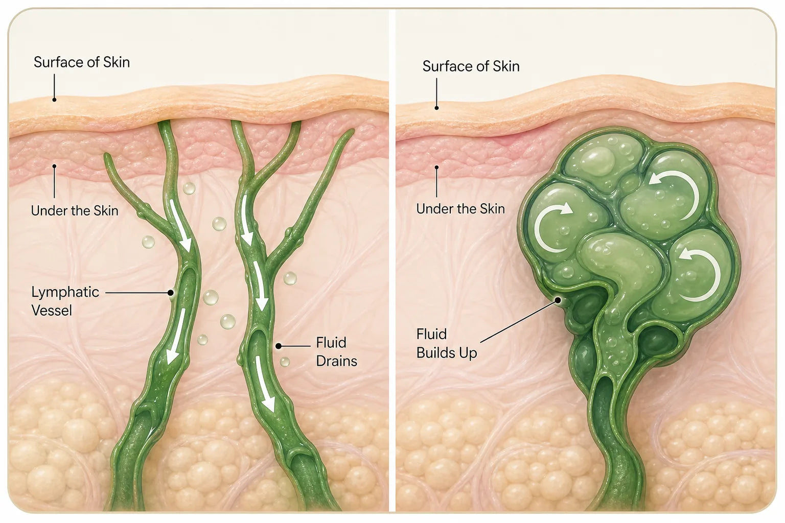 Toxins accumulation diagram