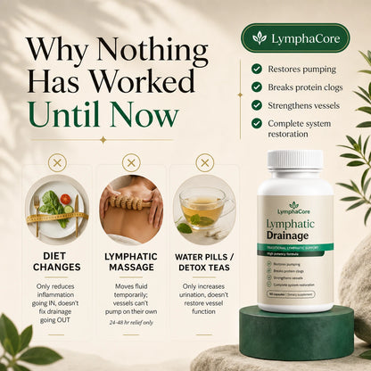 Lymphatic Drainage Support Capsules